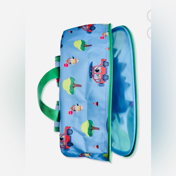 Bluey 17” Backpack w/ Lunch Bag 2-Piece Set Family Trip Theme NWT - Picture 3 of 16